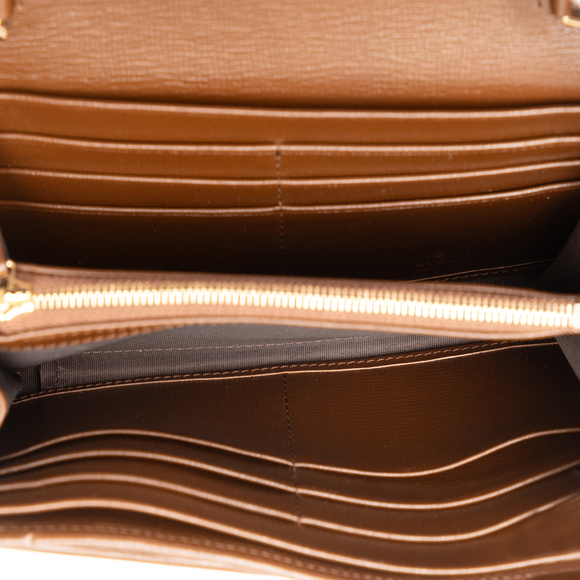 Pre-Loved Gucci GG Supreme Horsebit 1955 Wallet On Chain - Picture 5 of 10